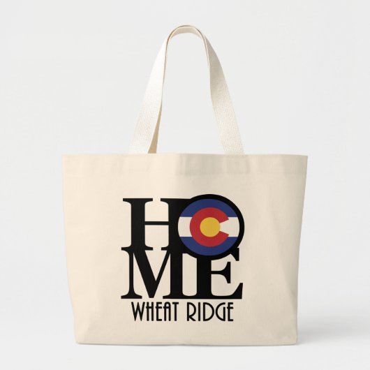 ZUHAUSE Wheat Ridge Jumbo Stoffbeutel (Vorne)