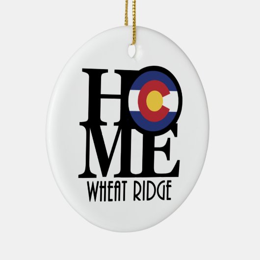 ZUHAUSE Wheat Ridge Keramik Ornament (Rechts)