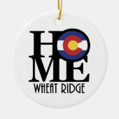 ZUHAUSE Wheat Ridge Keramik Ornament (Vorne)