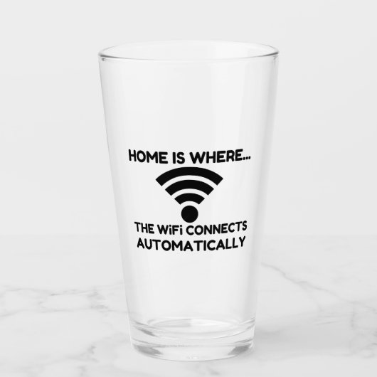 Zuhause WiFi Glas (Vorderseite)