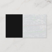 Zuhause Wifi | Internetdienste Visitenkarte (Rückseite)