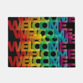 Zuhause Willkommensmuster Fußmatte (Vorderseite)