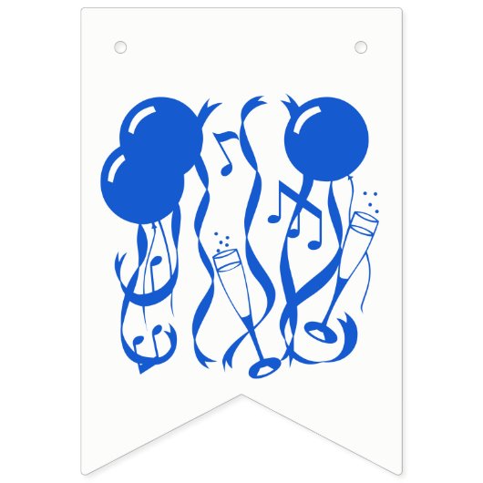 ZUHAUSE WIMPELKETTE (Zweite Fahne)