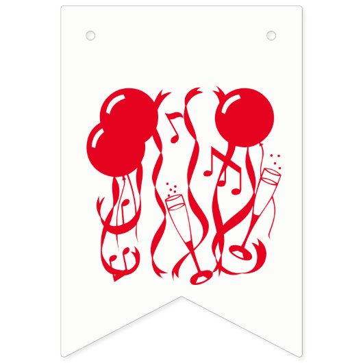 ZUHAUSE WIMPELKETTE (Erste Fahne)