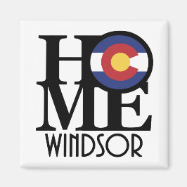 ZUHAUSE Windsor Colorado Magnet