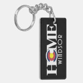 ZUHAUSE Windsor Colorado Schlüsselanhänger (Vorderseite links)