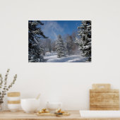 Zuhause- Winter. Print 04072 Poster (Küche)