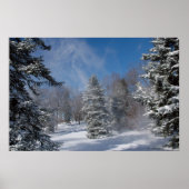 Zuhause- Winter. Print 04072 Poster (Vorne)