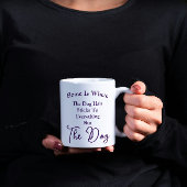 Zuhause Wo Dog Fur bleibt, außer dem Hund Kaffeetasse