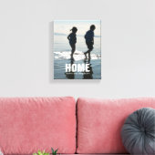 Zuhause, wo Ihre Story mit der Leinwand des Fotos (Insitu (Wohnzimmer))