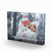 Zuhause, wo immer ich bei Ihnen bin, zitieren Sie Fotoblock (Rechts)