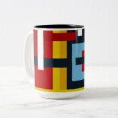 Zuhause & Wohnen > Küche & Esszimmer > Trinkbehält Zweifarbige Tasse (Vorderseite Links)