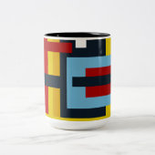 Zuhause & Wohnen > Küche & Esszimmer > Trinkbehält Zweifarbige Tasse (Mittel)