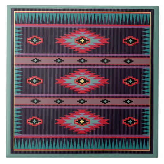 Zuhause Wood Frame Untersetzer Tile (Vorderseite)