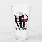 ZUHAUSE Woodway Texas Glas (Vorderseite)