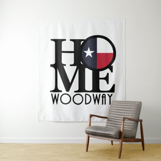 ZUHAUSE Woodway Texas Wandteppich (Beispiel)