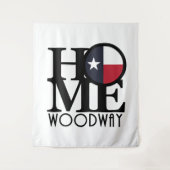 ZUHAUSE Woodway Texas Wandteppich (Vorderseite)