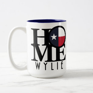 ZUHAUSE Wylie Texas 15oz Zweifarbige Tasse