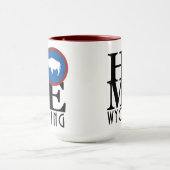 ZUHAUSE Wyoming 15oz Tasse (Zentrum)