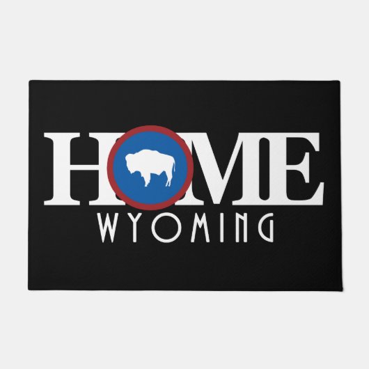 ZUHAUSE Wyoming Fußmatte (Vorderseite)