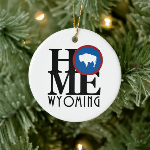 ZUHAUSE Wyoming Keramik Ornament