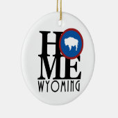 ZUHAUSE Wyoming Keramik Ornament (Rechts)