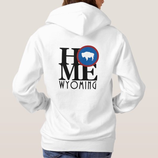 ZUHAUSE Wyoming (Rückseite) Hoodie (Rückseite)
