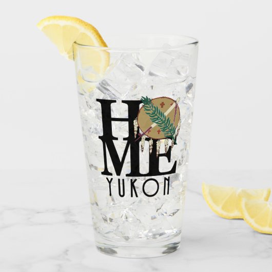 ZUHAUSE Yukon Oklahoma Glas (Vorderseite Ice)
