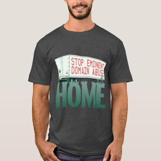 Zuhause zu Ames Oversized T-Shirt (Vorderseite)