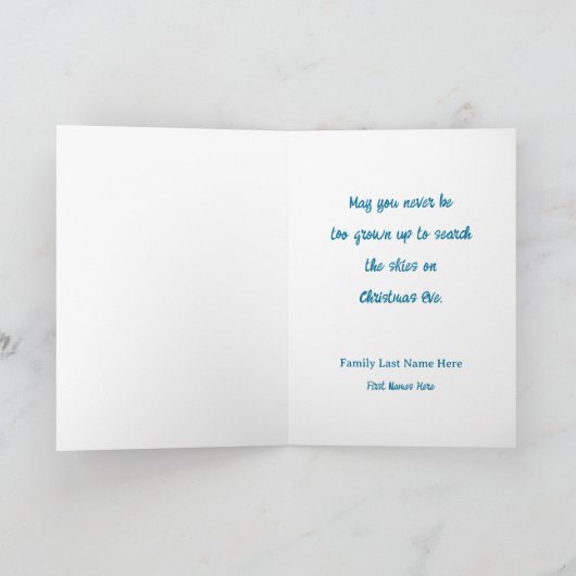 Zuhause zu Weihnachten (Innenseite)