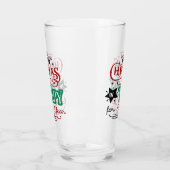 Zuhause zu Weihnachten und Therapie | Funny Sarcas Glas (Links)