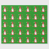 Zuhause zu Weihnachten Von Santa HoHoHo! Geschenkpapier (Flach)