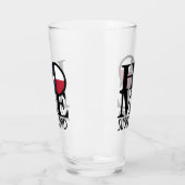 ZUHAUSE Zuckerland-Glas Glas (Links)