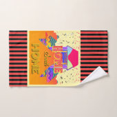 Zuhause Zuhause Sweet Zuhause Yellow Badhandtuch Set (Handtuch)