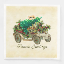 Zuhause zum Baumpapier Napkin Serviette