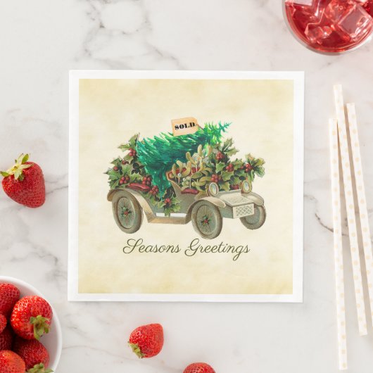 Zuhause zum Baumpapier Napkin Serviette (Beispiel)