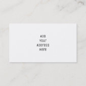 Zuhause zum Hinzufügen von Liebe-Karten für Ihren Visitenkarte (Rückseite)