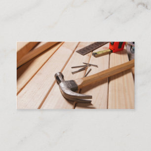 Zuhause zum Umbauen/Carpentry Business Card Visitenkarte