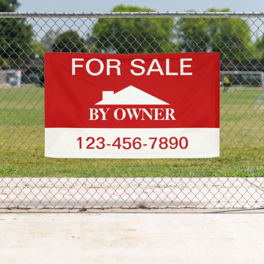 Zuhause zum Verkauf durch Hauseigentümer Banner (Insitu)