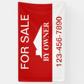 Zuhause zum Verkauf durch Hauseigentümer Banner (Vertikal)
