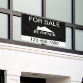 Zuhause zum Verkauf durch Hauseigentümer Banner (Äußeres Gebäude)