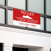 Zuhause zum Vermieten durch Hauseigentümer Banner (Äußeres Gebäude)