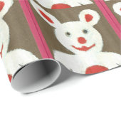 Zuhause zum Weihnachtsfest Geschenkpapier (Rolleneckpunkt)