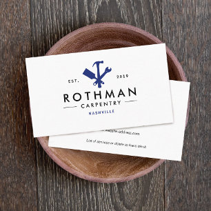 Zuhause zur Verbesserung der Blue Handyman-/Carpen Visitenkarte