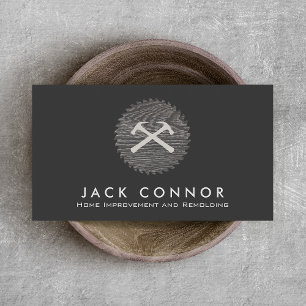 Zuhause zur Verbesserung von Carpentry Visitenkarte