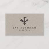 Zuhause zur Verbesserung von Handyman/Carpenter-To Visitenkarte (Vorderseite)