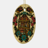 Zuhausebonbon-Zuhause Keramikornament (Rechts)