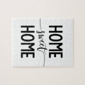 Zuhausebonbon-Zuhause Puzzle (Horizontal)