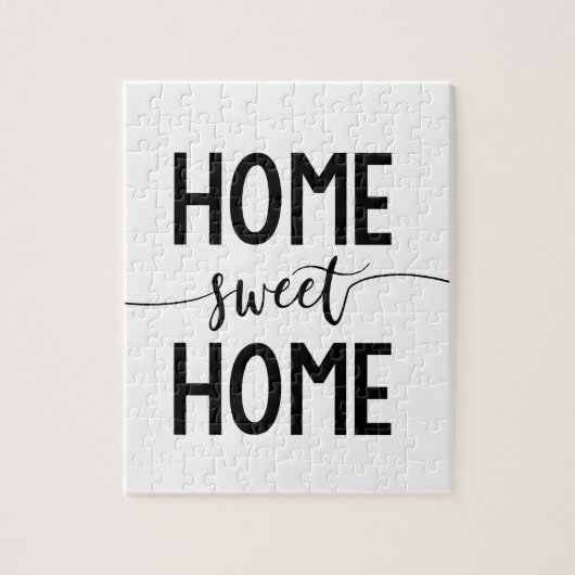 Zuhausebonbon-Zuhause Puzzle (Vertikal)