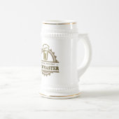 Zuhausebrew-Bier Brewmaster Bierglas (VorderseiteRechts)